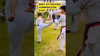 best attacking 🥋 combination kick 
