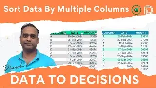 How to sort data by multiple columns in Excel using formula?