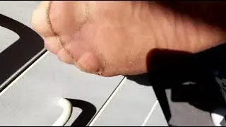 Nylon soles in sunshine