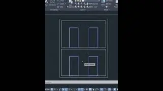 draw elevation of door in autocad with yqarch plugin || ADE command