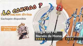 Mis tiradas al banner del báculo de Homa | F2P | Genshin Impact