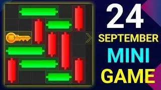 Hamster kombat mini game puzzle 24 September || daily combo card || today combo card