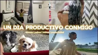 UN DIA PRODUCTIVO CONMIGO *realista* ⏰ | skincare, rutina, organización, productividad