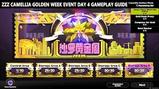 Zenless Zone Zero Camellia Golden Week New 1.1 Event Day 4 Gameplay Guide