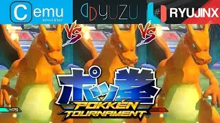 Pokkén Tournament | Cemu Vs Yuzu Vs Ryujinx - GTX 1660 / i5 8600