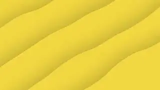 Yellow Waves Background Animated Video Loop | Copyright-Free | Full HD
