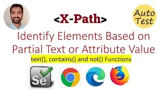 Contains and Not Contains in X-path