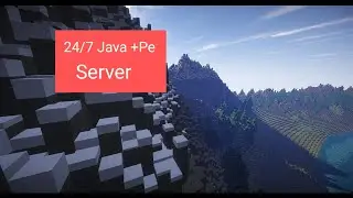 My new avatar Minecraft server 24/7 online Java + Pe