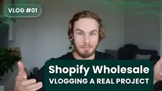 A Simple Shopify Wholesale Store Without Using Apps (real project vlog)