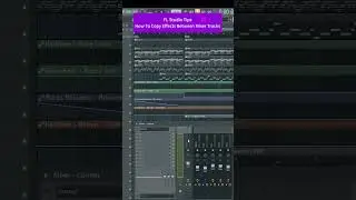 How To Copy Effects Between Mixer Tracks / FL Studio Tips 