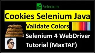 Cookies Selenium Java | Selenium Cookies | Selenium Java getCookies() | Cookies in Selenium | Color