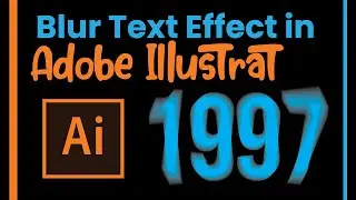 How to Radical Text Effect in Adobe Illustrator - Free Tutorial - Beginners