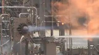 Rotating Detonation Rocket Engine Test at Marshall Space Flight Center