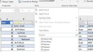 How to insert table in Excel | Advance table tips and tricks
