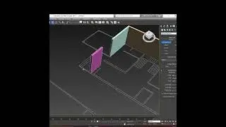 3d wall in max #shorts #ytshorts #autocad architect