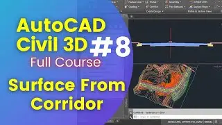 08 Creating Surface From Corridor in Civil 3D Full Course