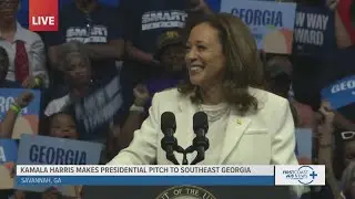 FULL SPEECH: Kamala Harris makes pitch for presidency at Georgia rally