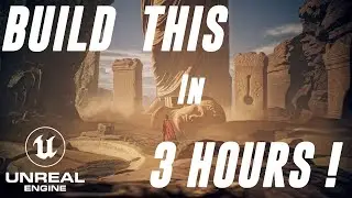 UE5 Speed Level Art Using Megascans Only - Environment Design - Desert Ruins