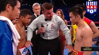 SRISAKET SOR RUNGVISAI (THAILAND) vs ROMAN GONZALEZ (NICARAGUA) KO FIGHT