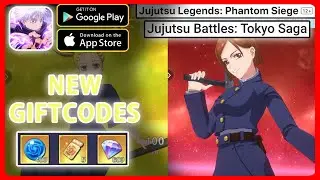 How to redeem code Jujutsu Battles Tokyo Saga/Jujutsu Legends Phantom Siege & New Giftcode May