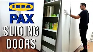 IKEA PAX Wardrobe Sliding Doors Assembly