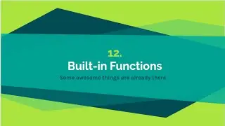 12- Built-in Methods | Object Oriented Programming with Python by CodeBox