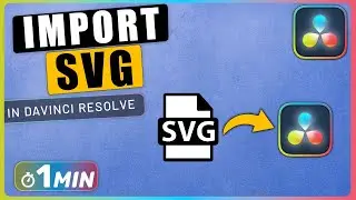 How to IMPORT and Animate SVG Files in Davinci Resolve