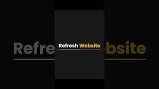 4/50 Tricks: Refresh Website | HTML CSS JS Tricks #coding #programming #html #javascript