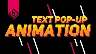 How To Create A Text Pop-Up Animation - Sony Vegas Tutorial