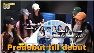 NewJeans predebut till debut moments