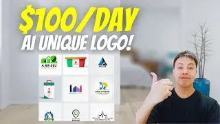 How to Make Money using AI Unique Logo