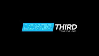 Create Smooth Lower Thirds in After Effects - Complete After Effects Tutorial