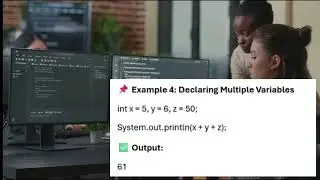 Master Java Variables  Print & Declare Multiple Variables   Tutorial 6