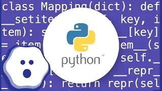 A python class that acts like dict