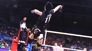 Yuji Nishida Destroys Bulgaria with 7 Aces