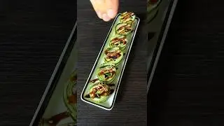 Ролл в огурце без риса - быстро и вкусно