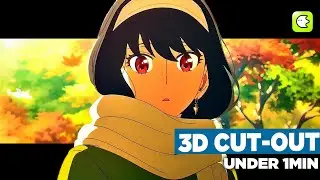 How to Make SUPER Easy 3D CUT-OUTs With Blurrr