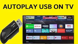 How to automatically display a USB pen drive when plugged in to your TV?