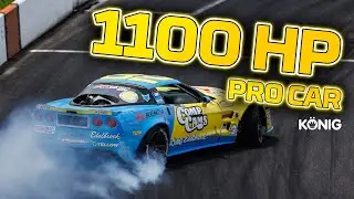 1100HP LS7-Powered DRIFT Corvette | w/ @TaylorHull at Formula Drift NJ!