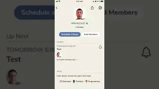 How to get an invitation link to your club in Clubhouse app?