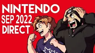 Matt & Liam gawk at Nintendo Direct (September 2022)