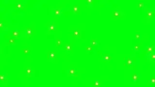 Flying Star Lights - Green Screen Effect