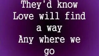 Love Will Find A Way- The Lion King 2 (lyrics)