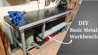 DIY Welded Metal Workbench