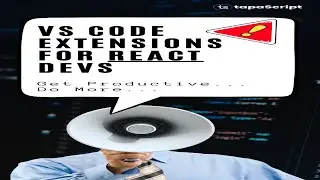 Must Used VS Code Extensions: For Productive React Developers 🔥