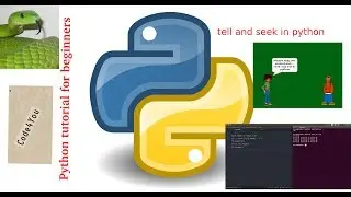 file tell and seek in python ||Python Tutorial #17 || Python Tutorial for Beginners