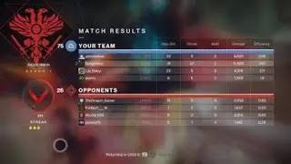 Destiny 2: The best comp match I will ever have