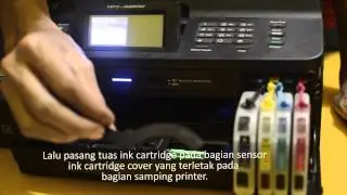 Cara Pasang Infus Pada Printer Brother | AMAZiNKPRINT.COM