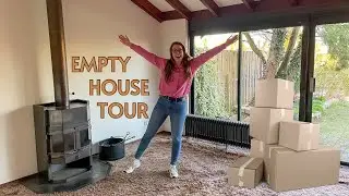 EMPTY HOUSE TOUR! 🏡 Ons eerste koophuis 😍