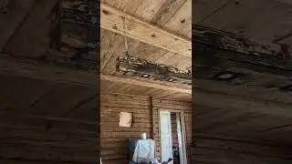 Светильник из старого бруса своими руками #diy
